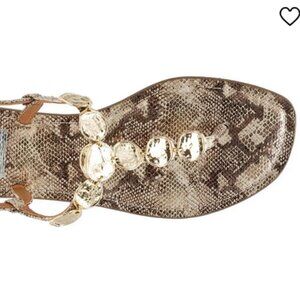 DV by Dolce Vita Jaime Snake Print Sandals 9